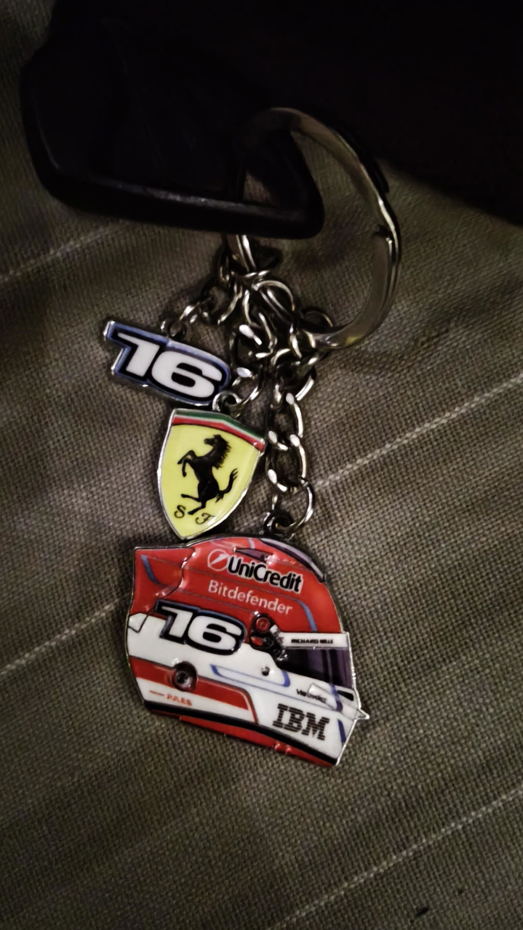 Charles Leclerc 2026 Helmet Keychains
