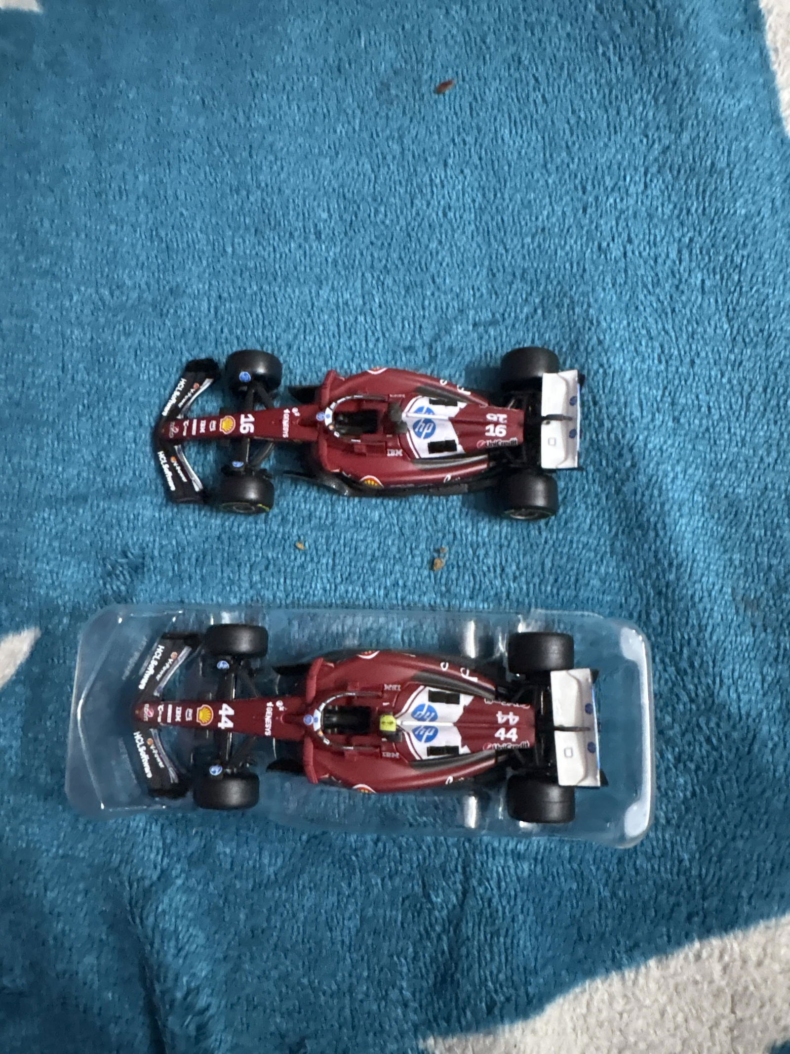 Customer photo for Lewis Hamilton #44 - Ferrari SF-25 // 1:64 Scale Model