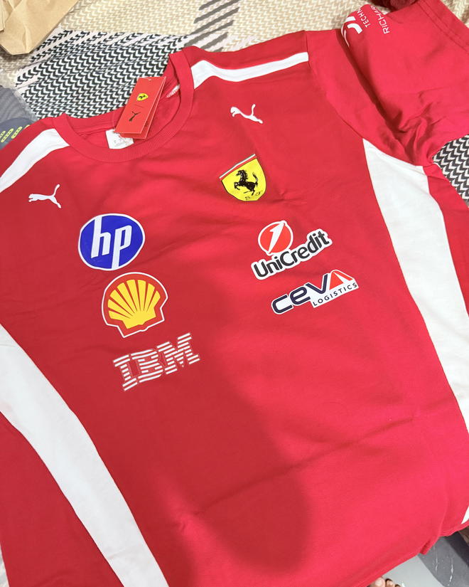 Customer photo for Scuderia Ferrari Driver's Jersey Tee 2026