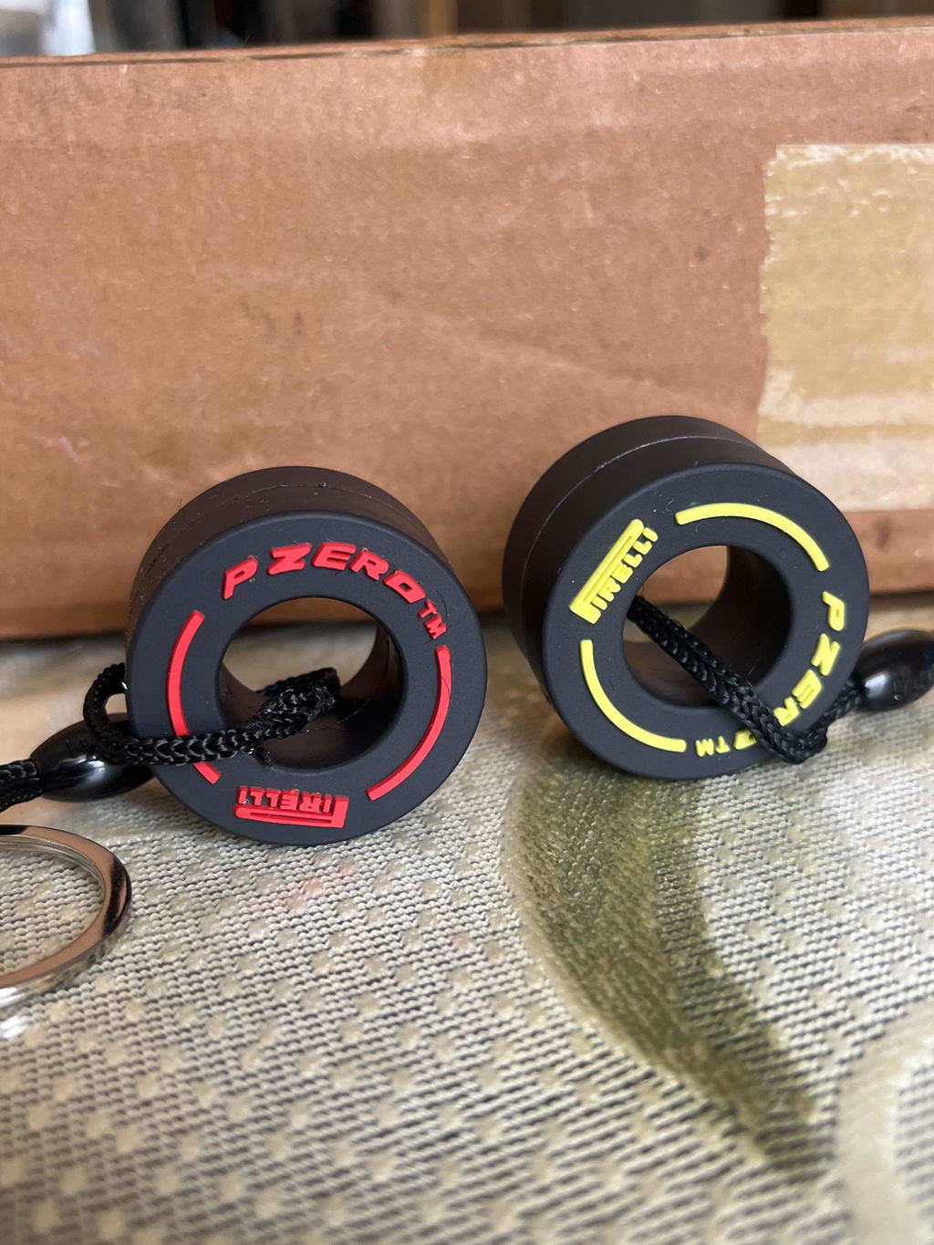 Pirelli Tyre Keychains