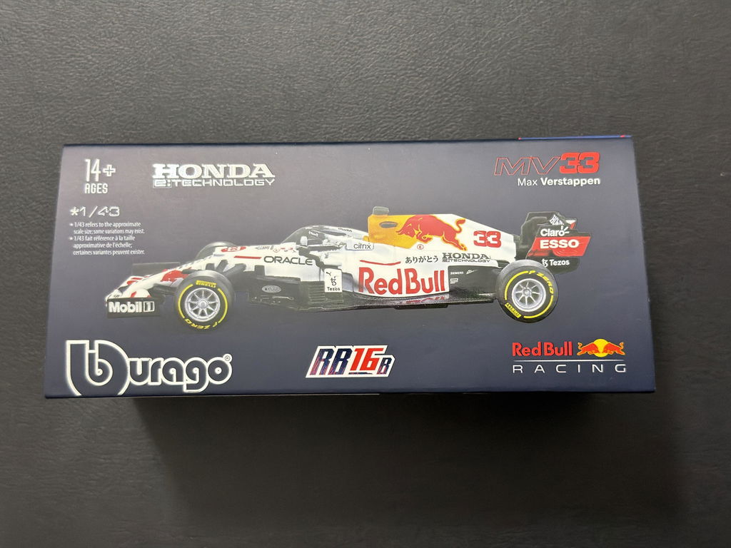RB16B Turkish livery (#33 Max Verstappen) // 1:43 Scale Model