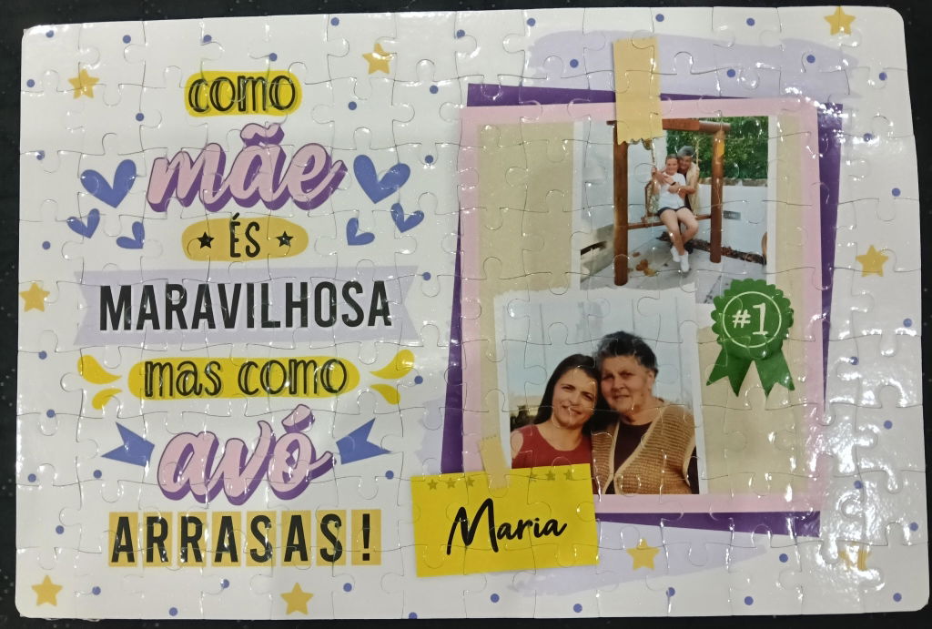 Puzzle "Como Avô-Avó Arrasas"