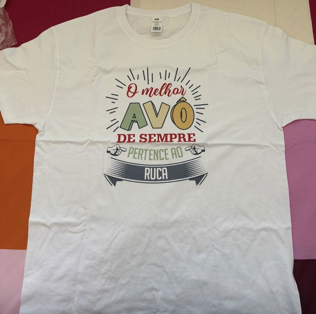 T-shirt "O melhor Avô de sempre"
