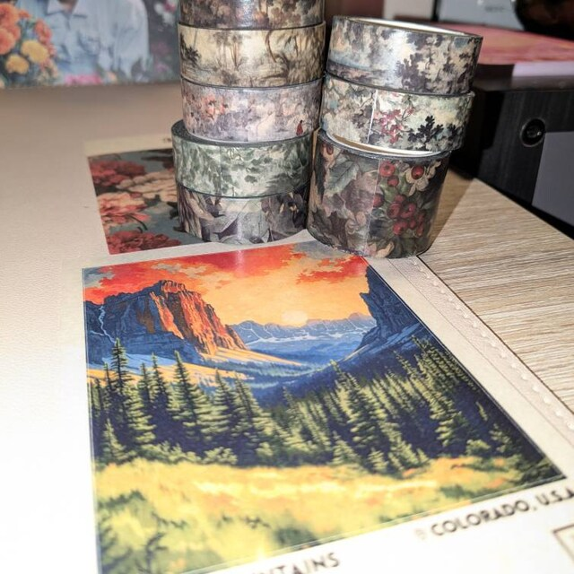Timeless Paysage - Landscape Washi Tape Set