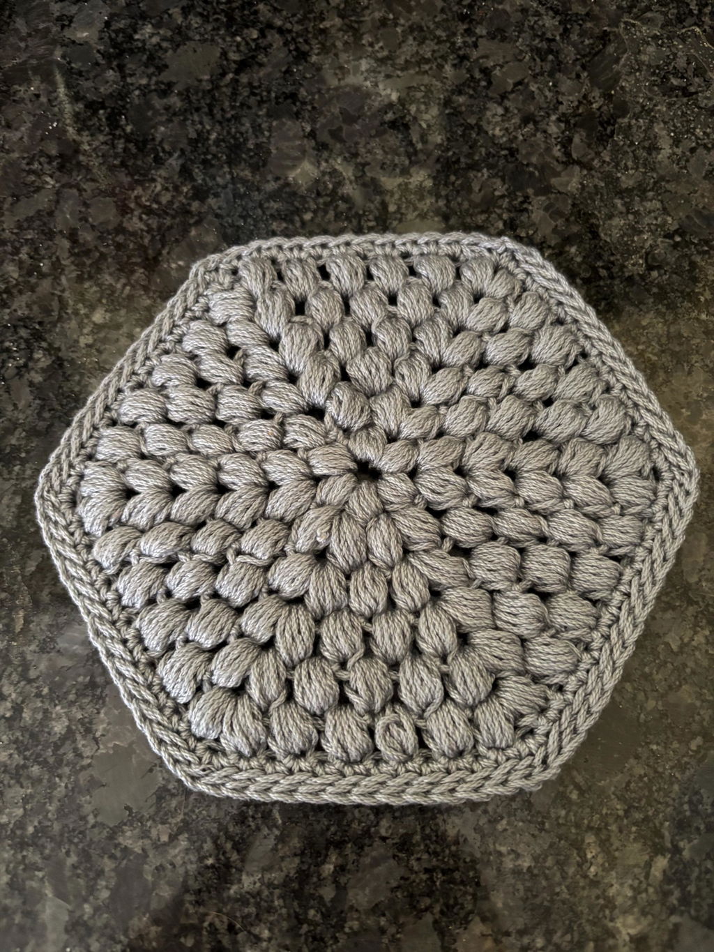 Fancy Puff Trivet Crochet Pattern