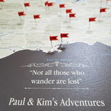 Paul and Kim review photo