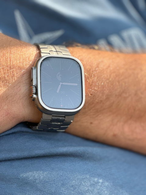Apple Watch Ultra Kurpfalz Titanarmband – Titan Grade 2 Armband