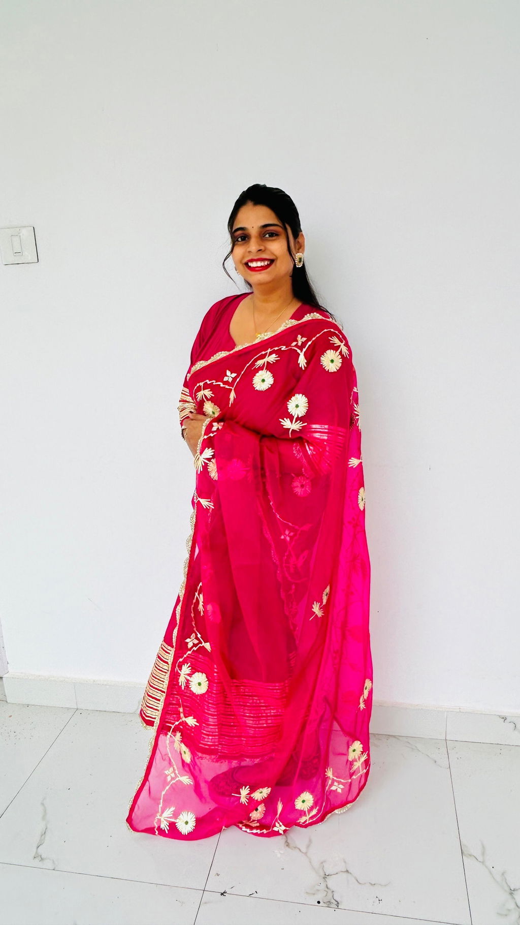 Sparkling Purple Gotapatti Suit Set