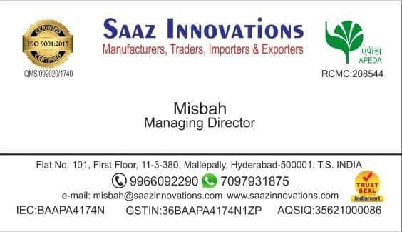 Saaz Innovations, Hyderabad, India. review photo