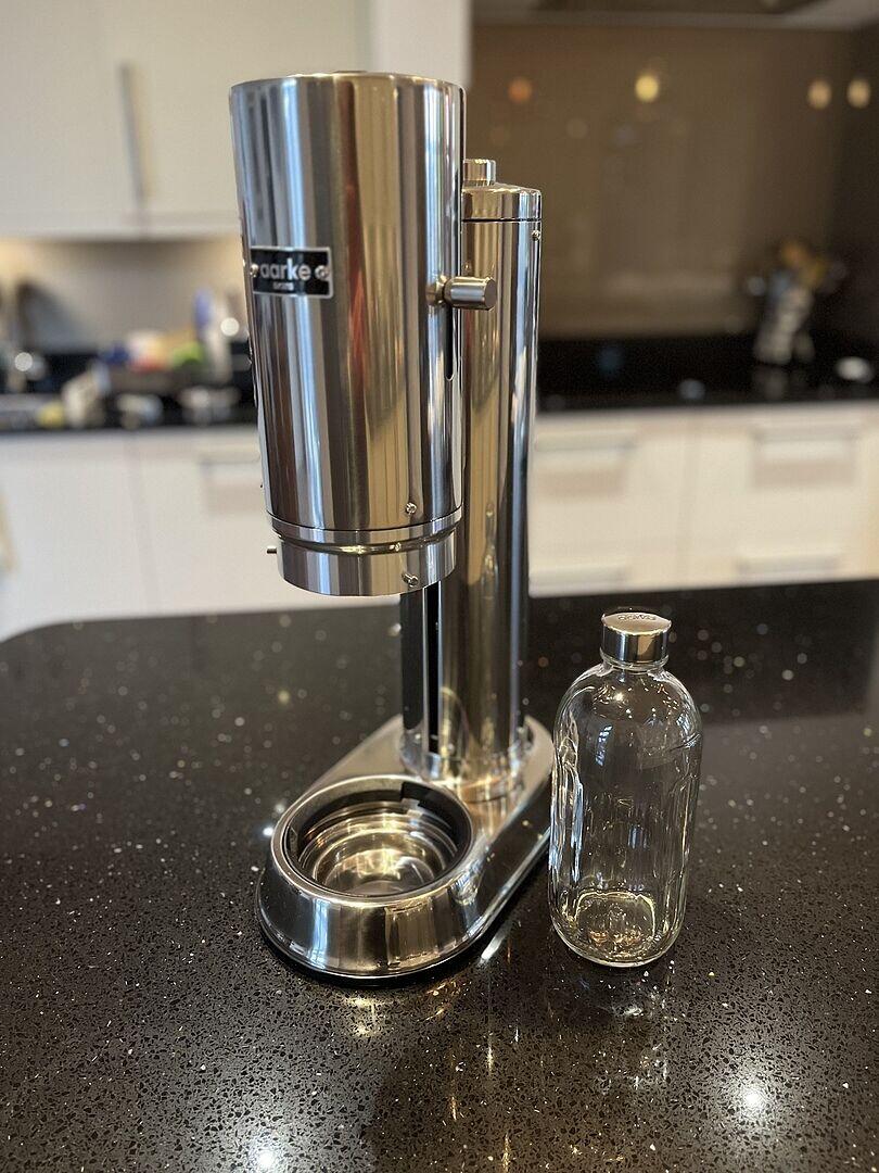 aarke Carbonator Pro ステンレスシルバー Aarke Carbonator Pro Stainless Steel - Sparkling Water Maker