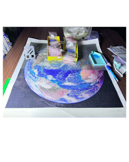 Planet Earth Diamond Painting