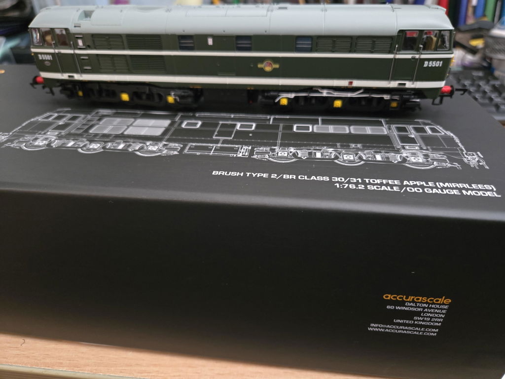 Class 30 - D5501 BR Green - DCC Sound
