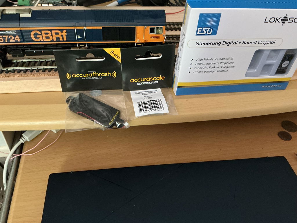 Class 66 (Phase 1) Loksound DCC Decoder