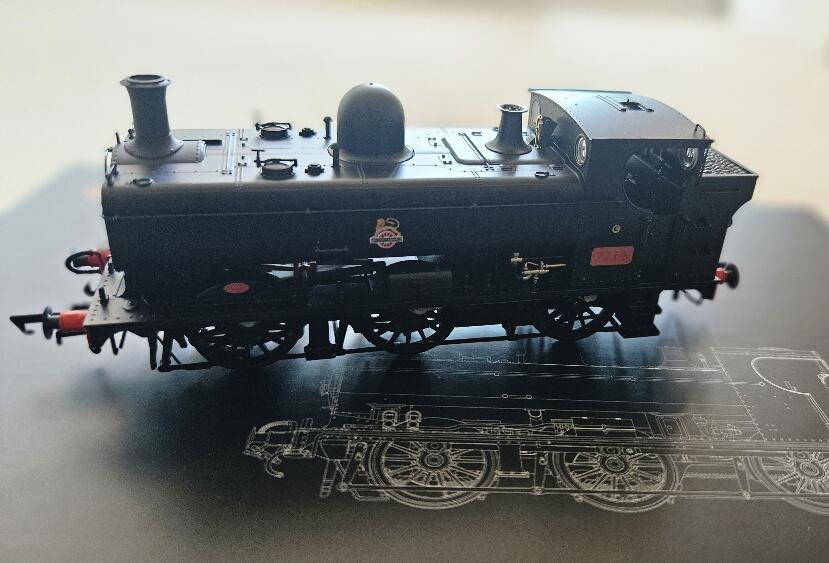 5700 Class  - 7714 - Early Emblem Black - DCC Sound Fitted