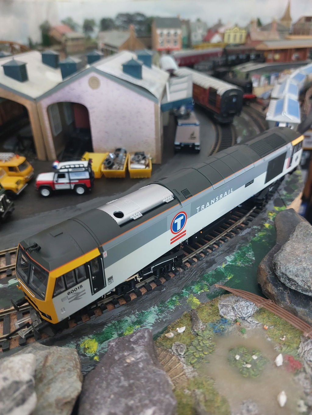 Class 60 - Transrail Grey - 60015