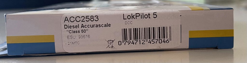 Class 50 LokPilot Decoder