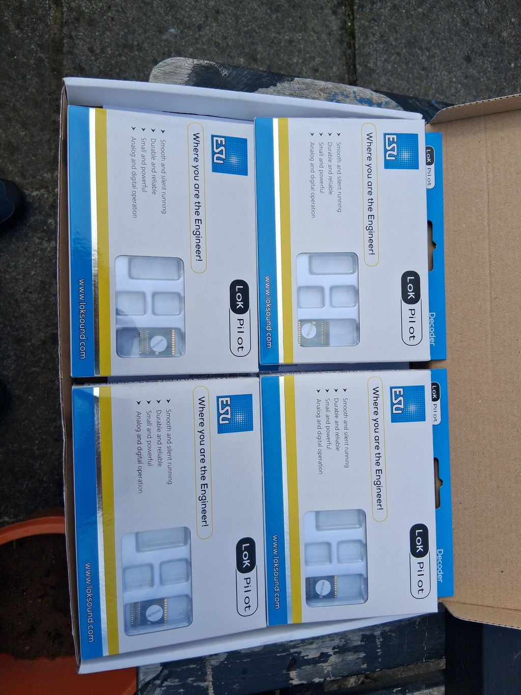 NIR Hunslet Lokpilot DCC Decoder