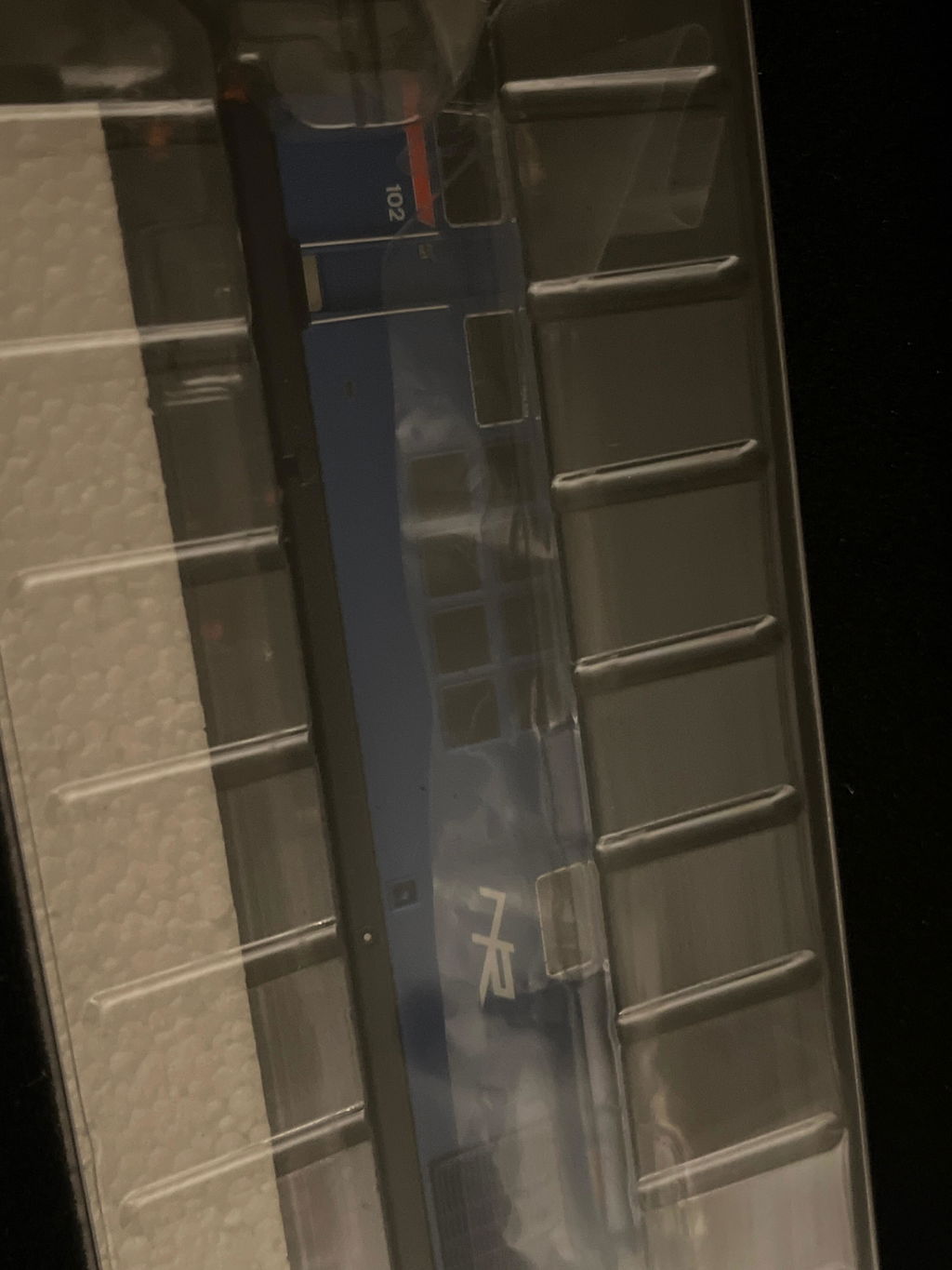 102 'Falcon' NIR Blue, with Red Arc