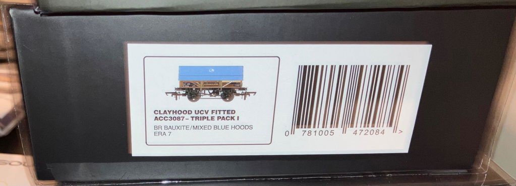 Clayhood - UCV - Fitted  - Pack I