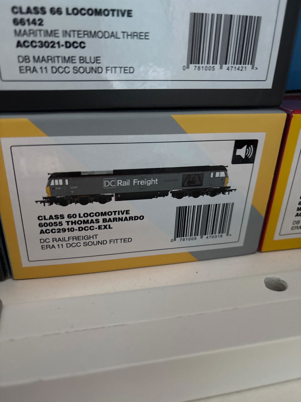 Class 60 - DCR - 60055 - DCC Sound Fitted