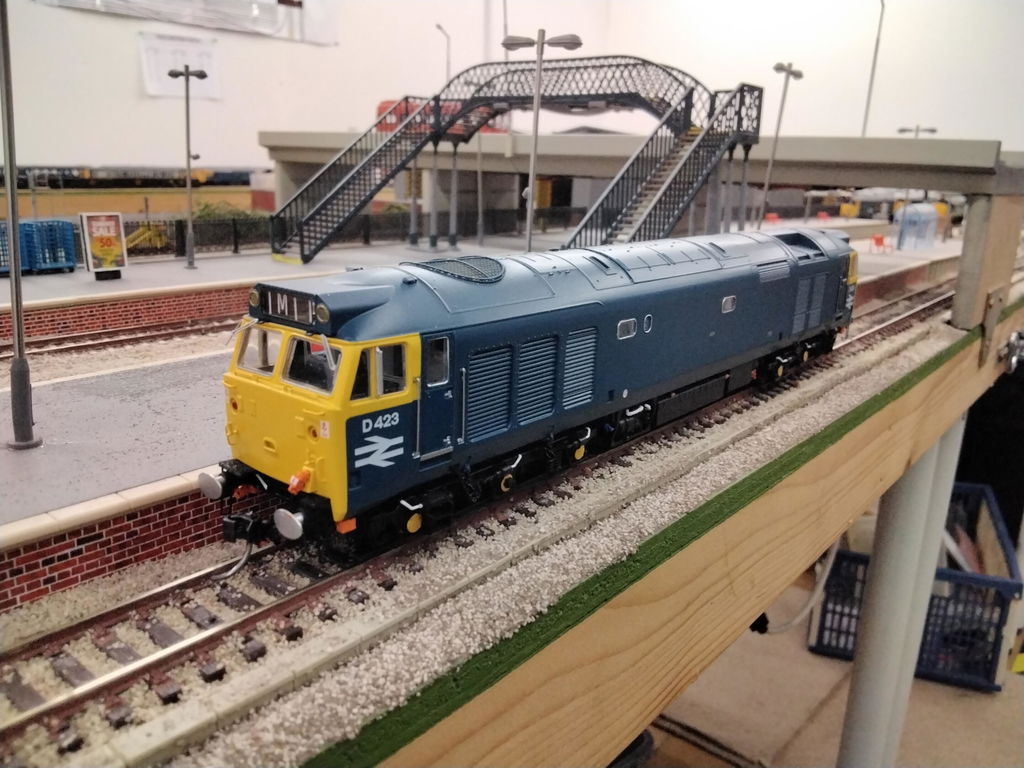 BR Class 50 - BR Blue - D423 - DCC Sound Fitted