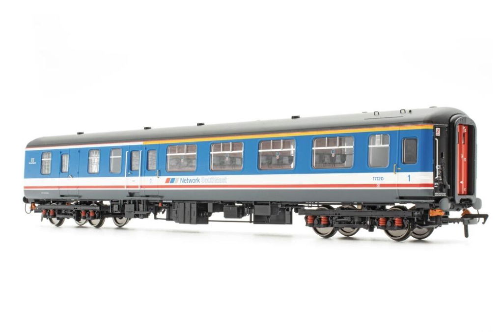 BR Mk.2c (large toilet window) BFK 17120 Network SouthEast w/West of England route branding