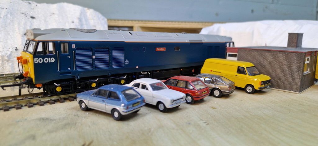 Class 50 - Laira blue - 50019 'Ramillies' - DCC Sound