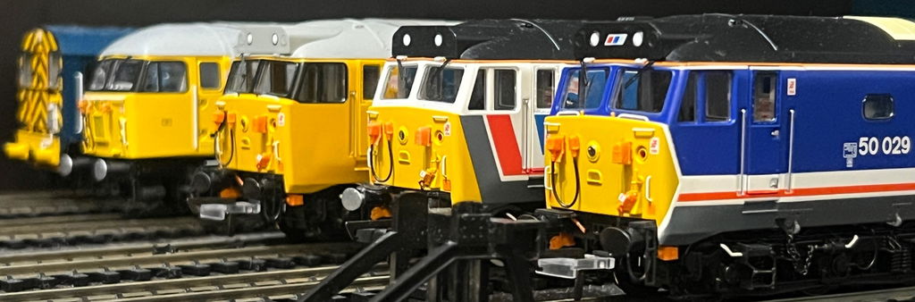 Class 50 - Revised NSE (dark blue w/WofE branding) - 50029 'Renown'