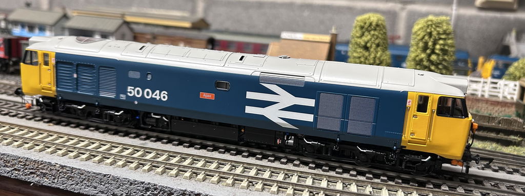 Class 50 - Large Logo w/grey roof - 50046 'Ajax'