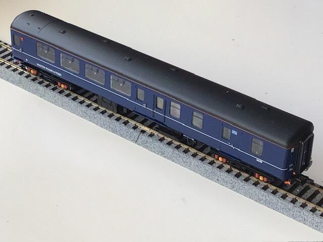BR Mk.2c (small toilet window) BSO 9440 South Wales & West blue