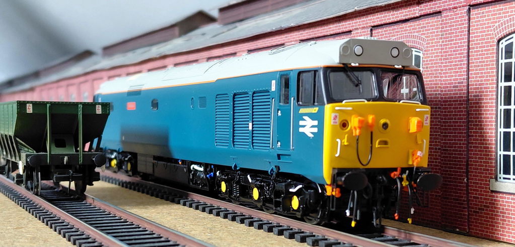 Class 50 - Laira blue - 50019 'Ramillies' - DCC Sound