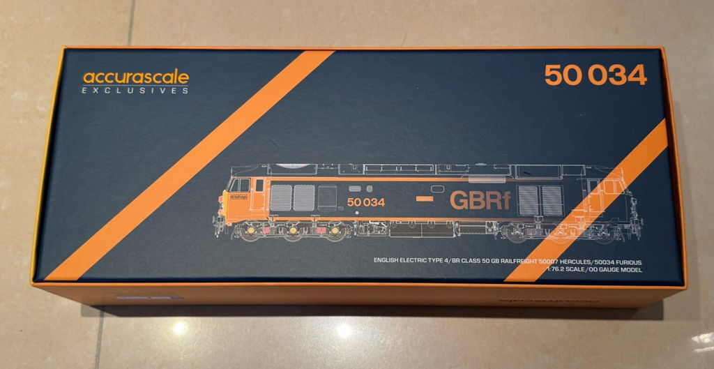 Class 50 - GB Railfreight - 50007/50034 'Hercules/Furious' - DCC Sound