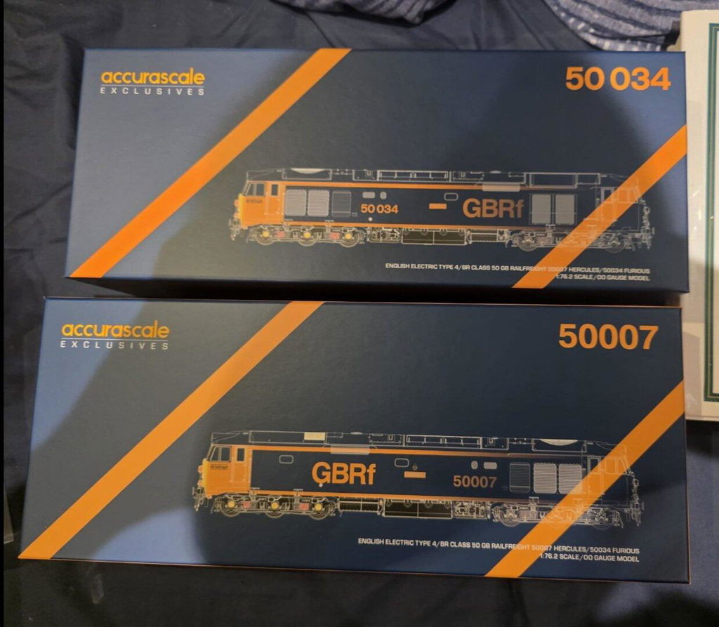 Class 50 - GB Railfreight - 50007/50034 'Hercules/Furious' - DCC Sound