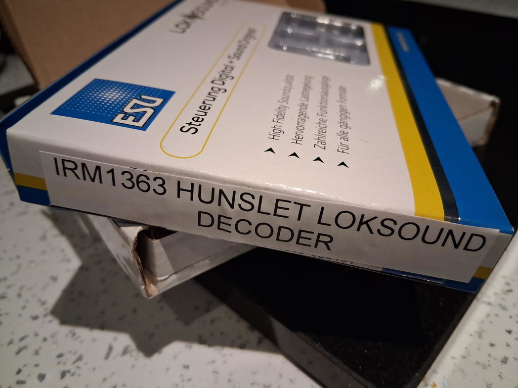 NIR Hunslet Loksound DCC Sound Decoder