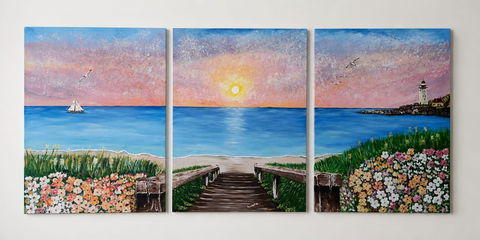 Paint and Sip Canvas | 10 Pack | Thin Edge