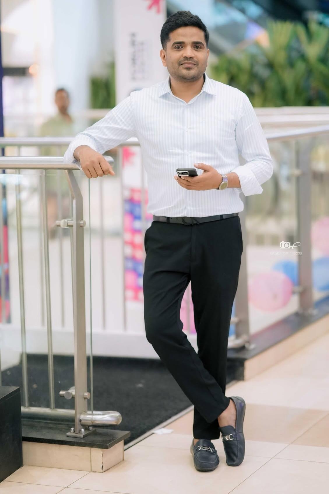 Supima Striped Sky Blue Slim Fit Shirt