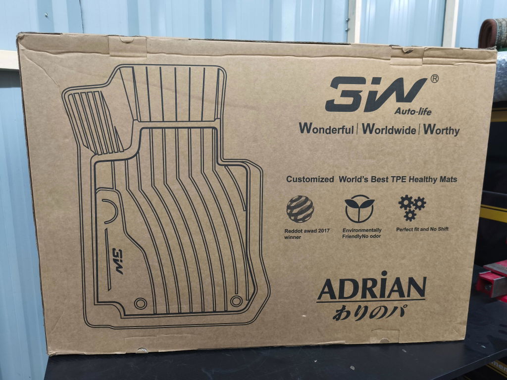 Nissan Patrol / Infiniti QX80 2010-2024 Adrian 3W Car Mats Pro Series
