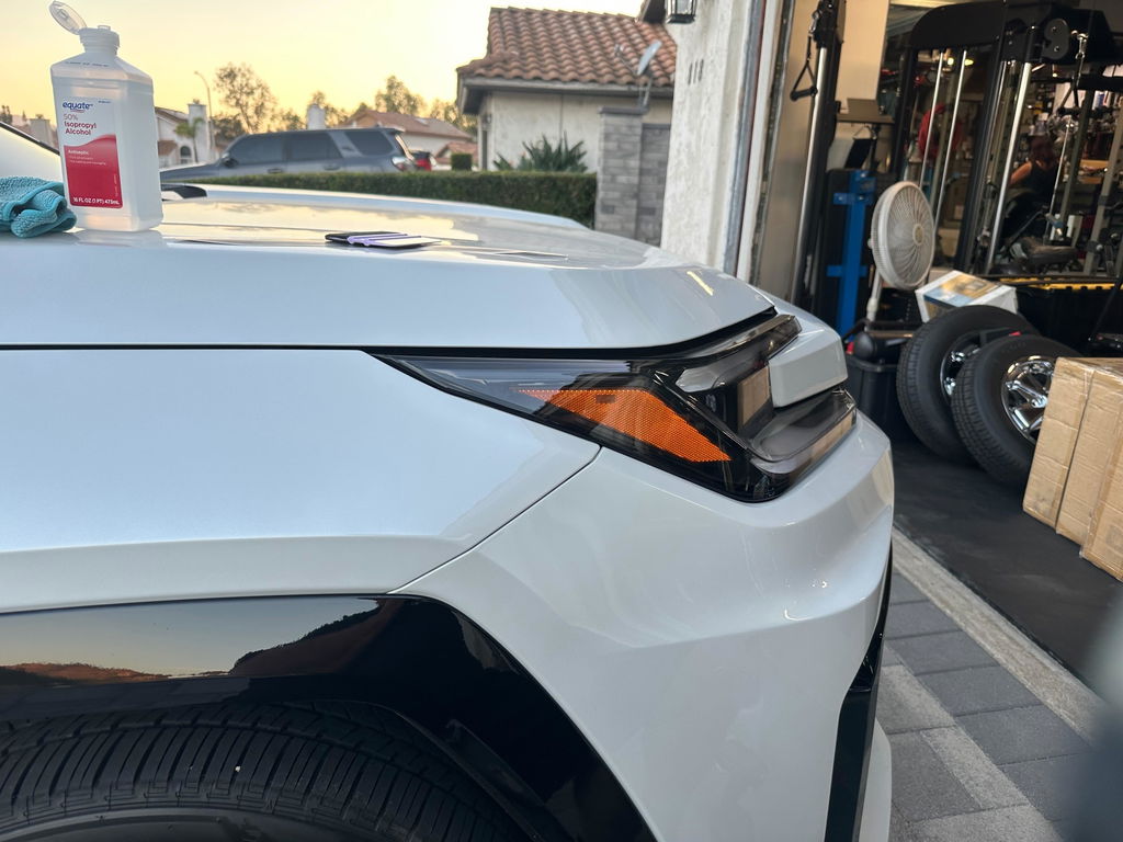 Headlight Amber Delete Pre-cut Overlay Tint for 2026+ RAV4