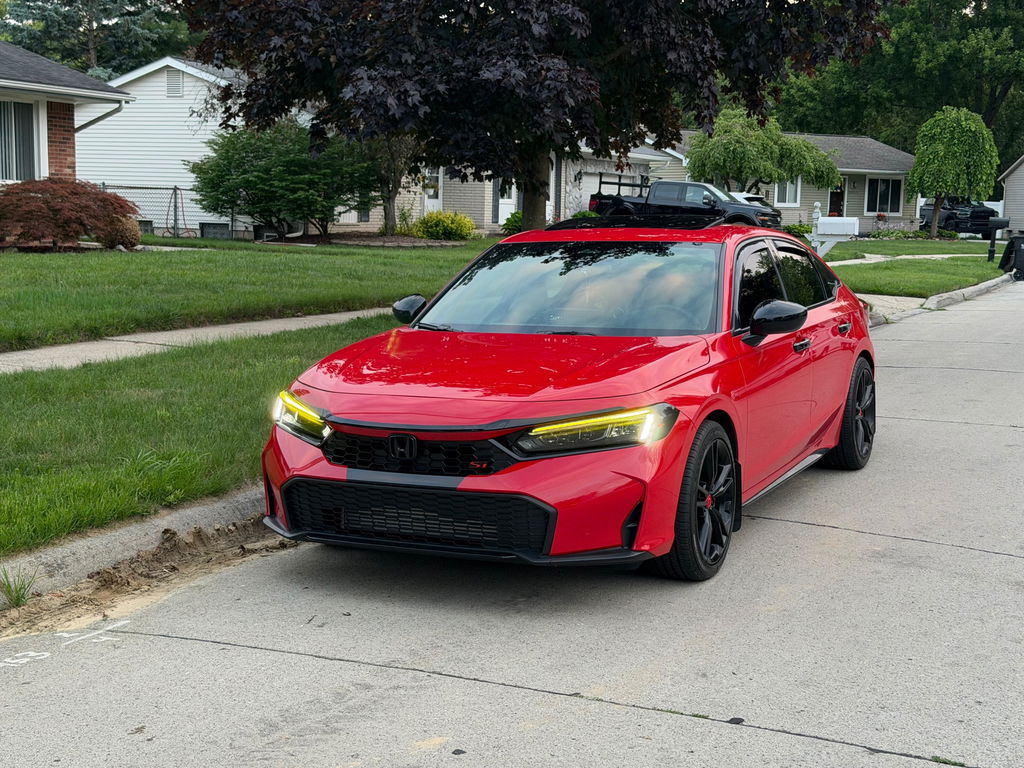 DRL Daytime Running Light and Amber Delete Pre-cut Overlay Tint V1 for 2022+ Honda Civic
