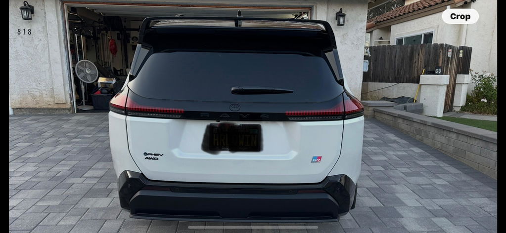 Rear Bumper Reflector Pre-cut Overlay Tint for 2026+ RAV4