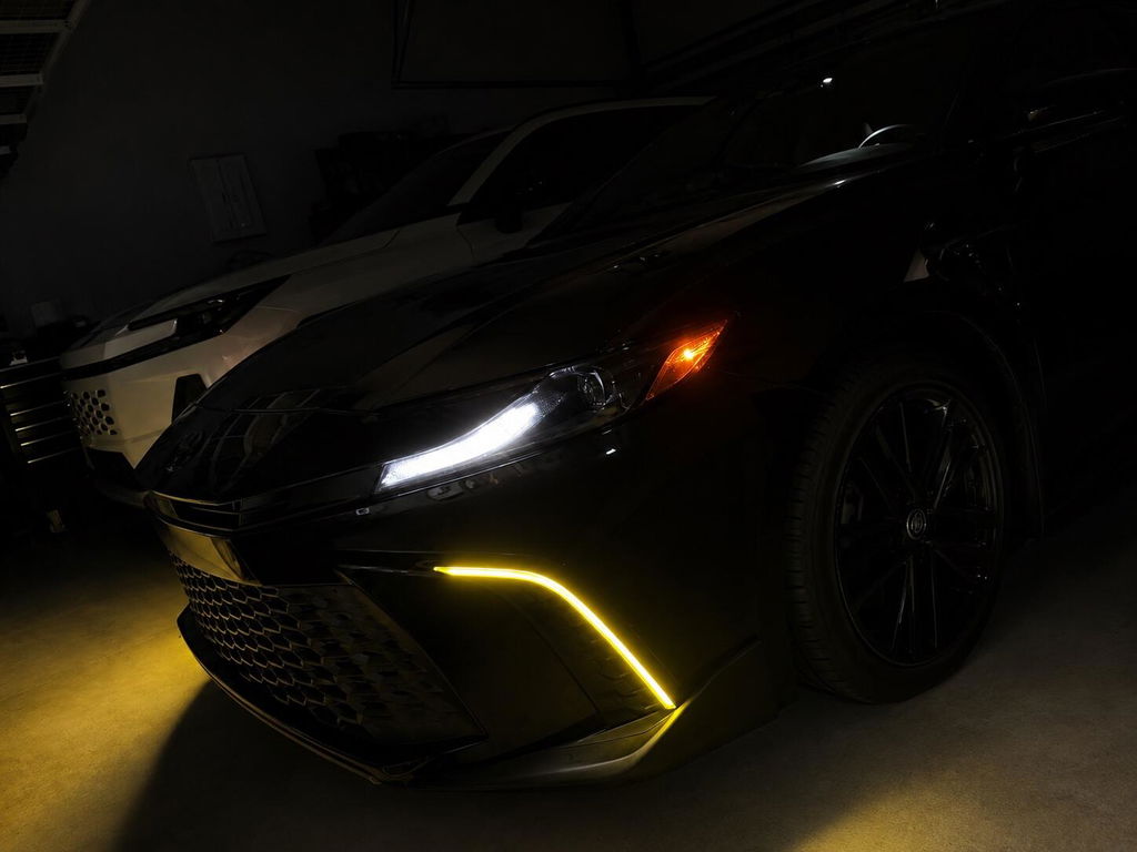 Fog light Pre-cut Overlay Accent Tint compatible with 2025+ Toyota Camry SE XSE