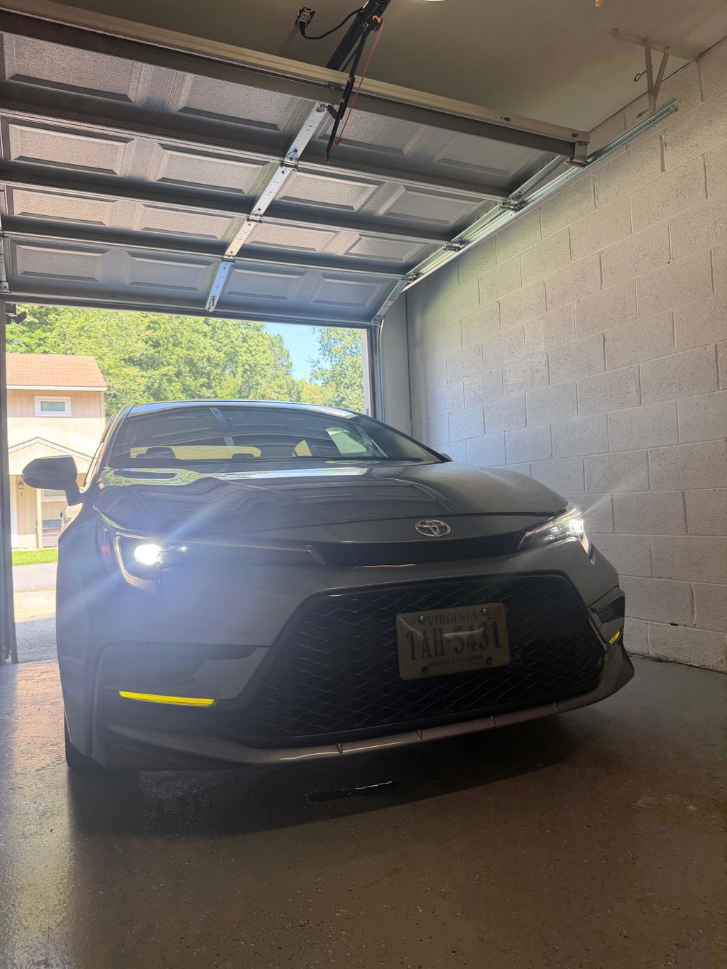 2020-2022 Toyota Corolla Fog light Tint Pre-Cut Overlay