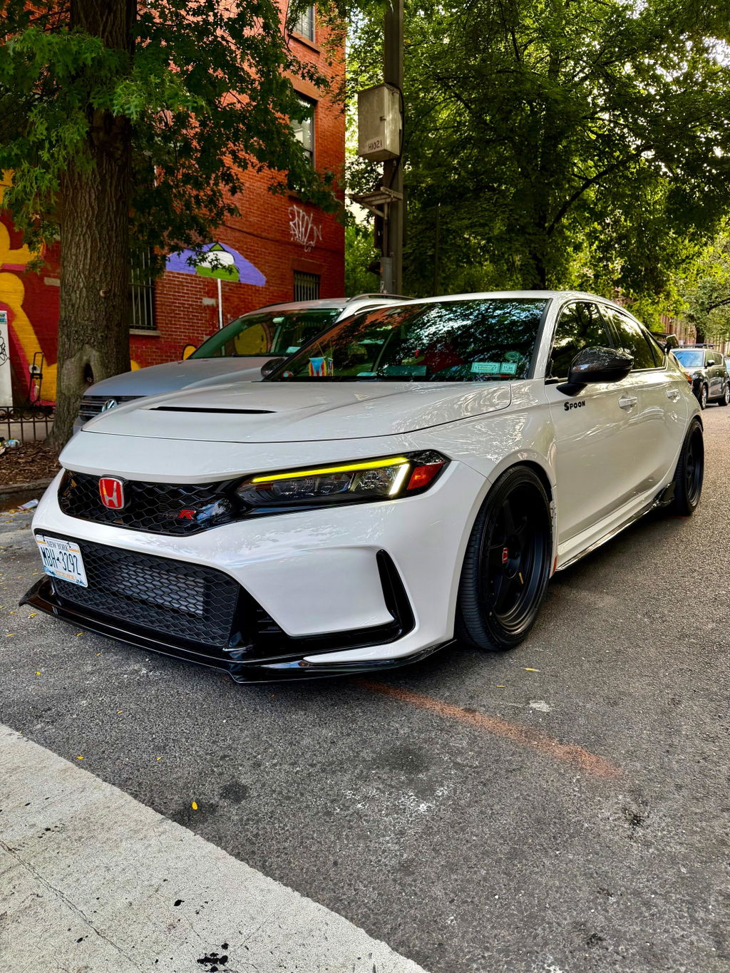 DRL Daytime Running Light and Amber Delete Pre-cut Overlay Tint V1 for 2022+ Honda Civic