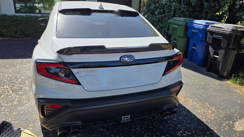 2022+ Subaru WRX Smoked Tail Light Turn Signal and Reverse Pre-Cut Overlay