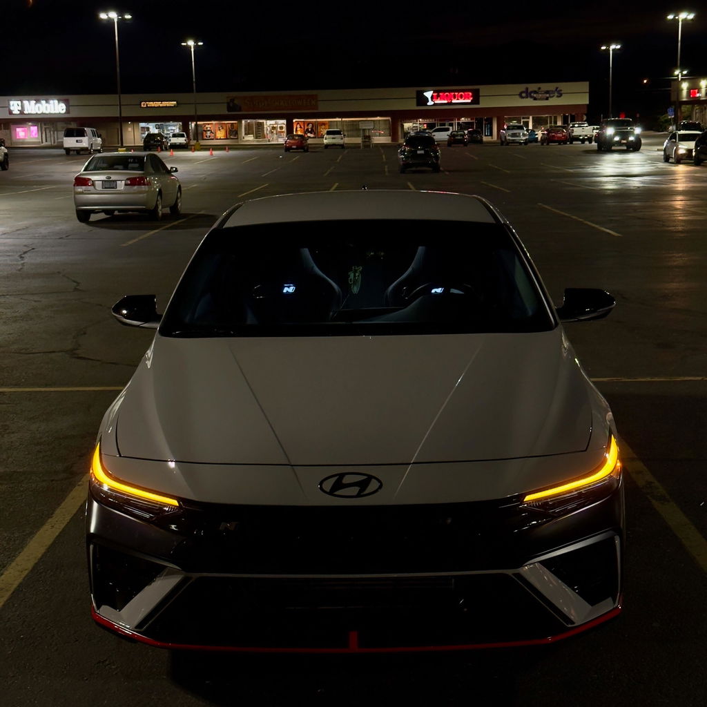 Headlight Day Time Running Light DRL Tint for 2024+ Elantra and Elantra N
