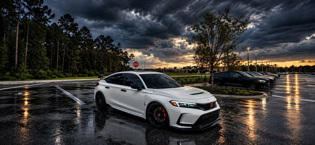 AFD Overlays Front and Rear Pre-cut Emblem Badge Overlay compatible with 2023+ Honda Civic Type-R FL5 Honda