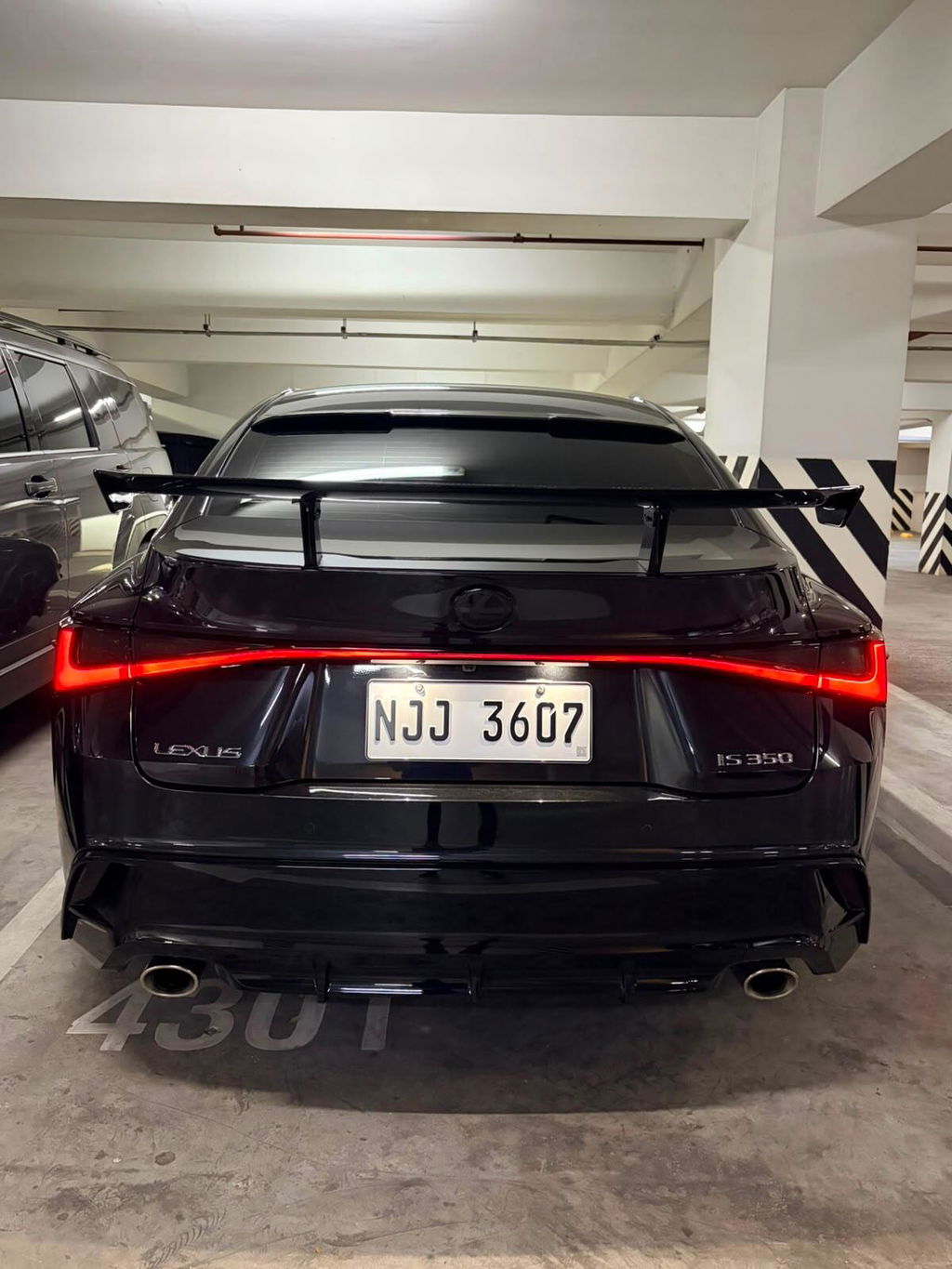 Tail Light Rear Running Brake Lights Pre-cut Overlay Tint for 2021-2025 Lexus is300 is350 is500
