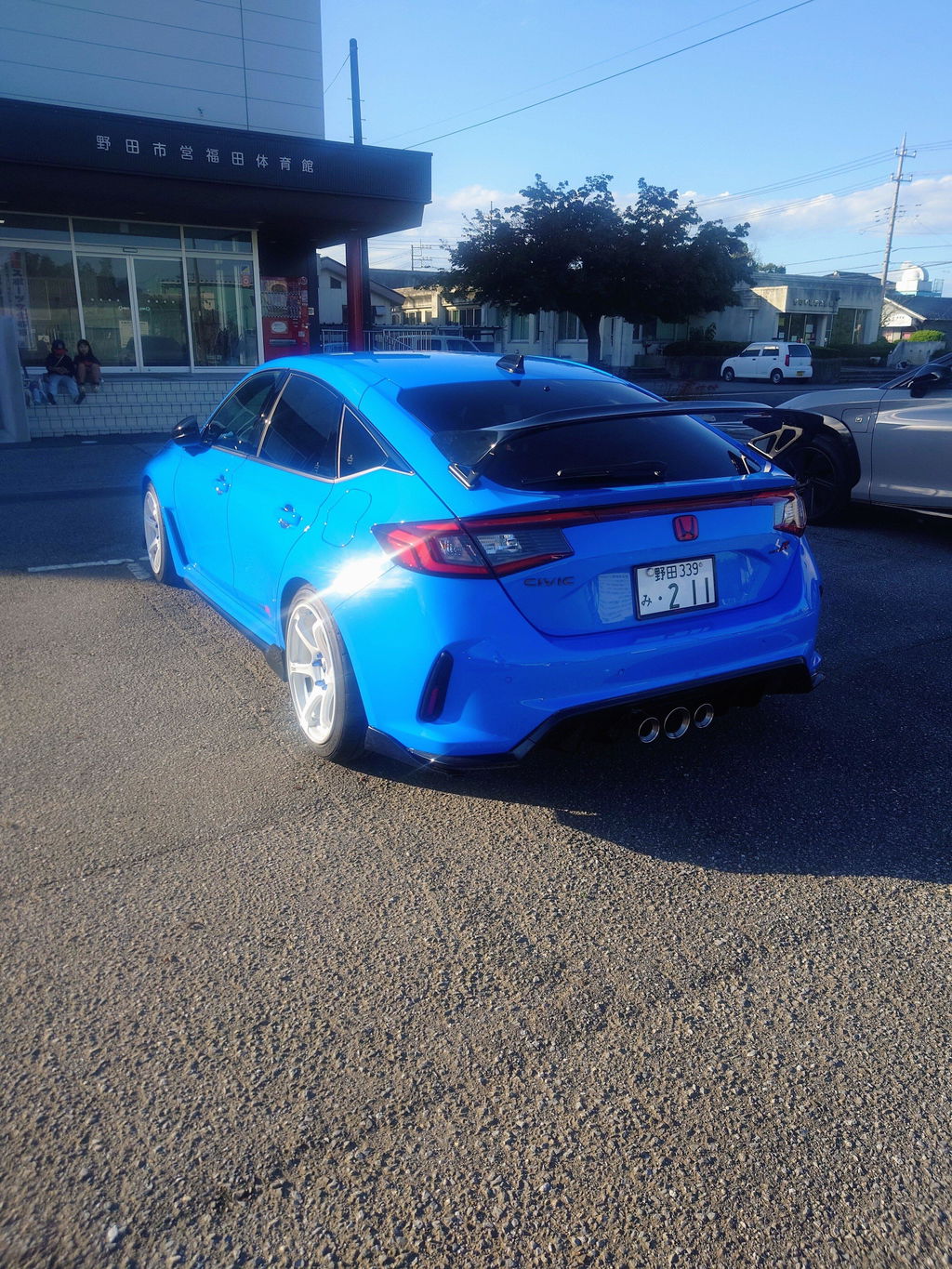 AFD Overlays Front and Rear Pre-cut Emblem Badge Overlay compatible with 2023+ Honda Civic Type-R FL5 Honda