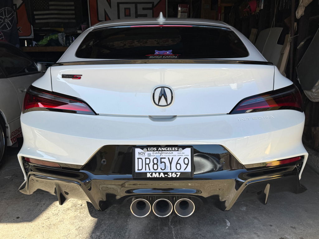 Rear Bumper Reflector Pre-cut Overlay Tint for 2023+ Acura Integra Type-S
