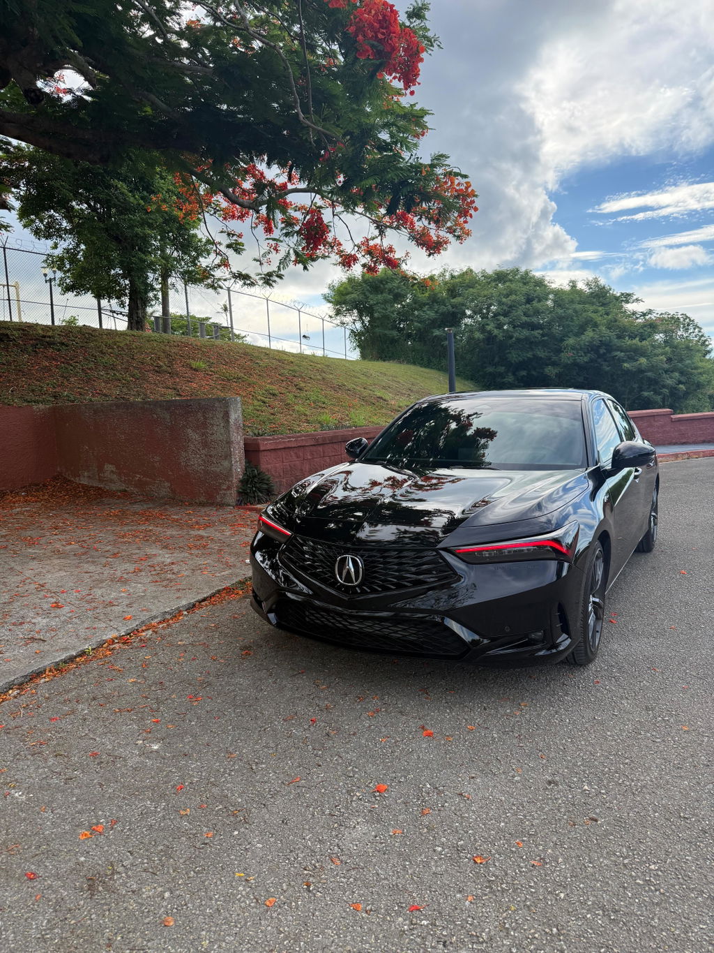 Headlight DRL Daytime Running Lights and Amber Delete Pre-cut Overlay Tint for 2023+ Acura Integra